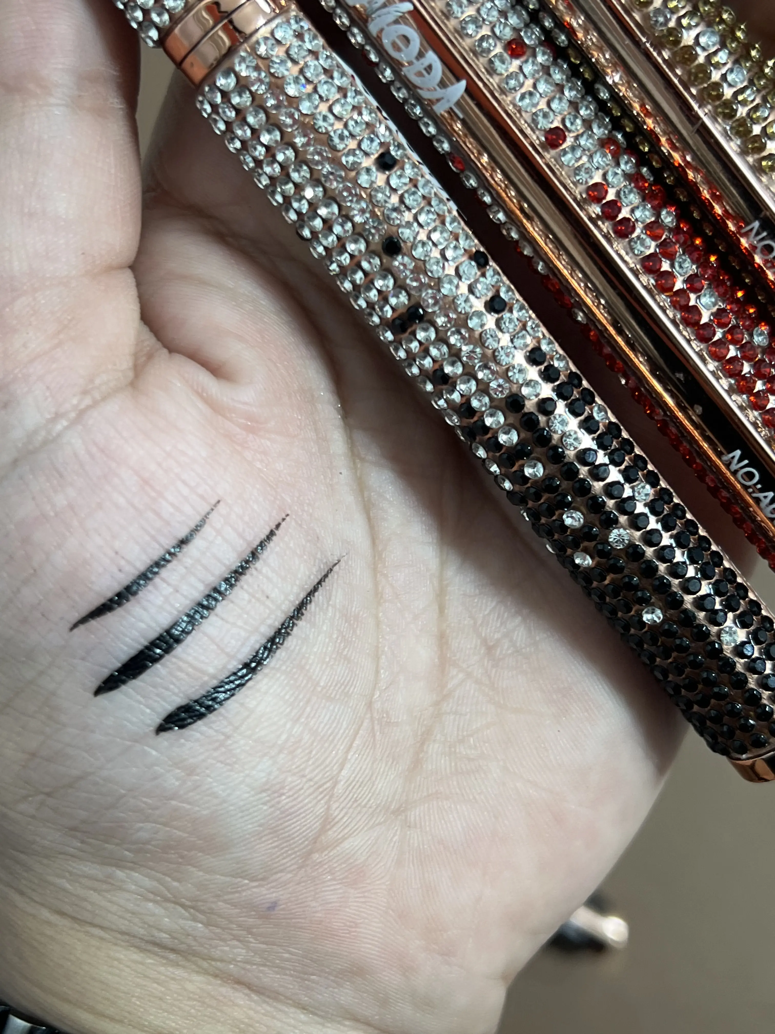 خط چشم فول نگین ایکس مودا